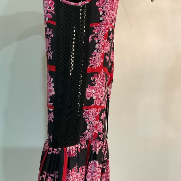 L.A.M.B. (Gwen Stefani) VOGUE RUNWAY MINI DRESS NEVER WORN SIZE 12 dropped waist - Picture 7 of 16